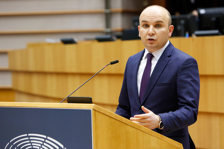 Fotografia 18: EP plenary session -  The state of play of the EU's COVID-19 Vaccination Strategy