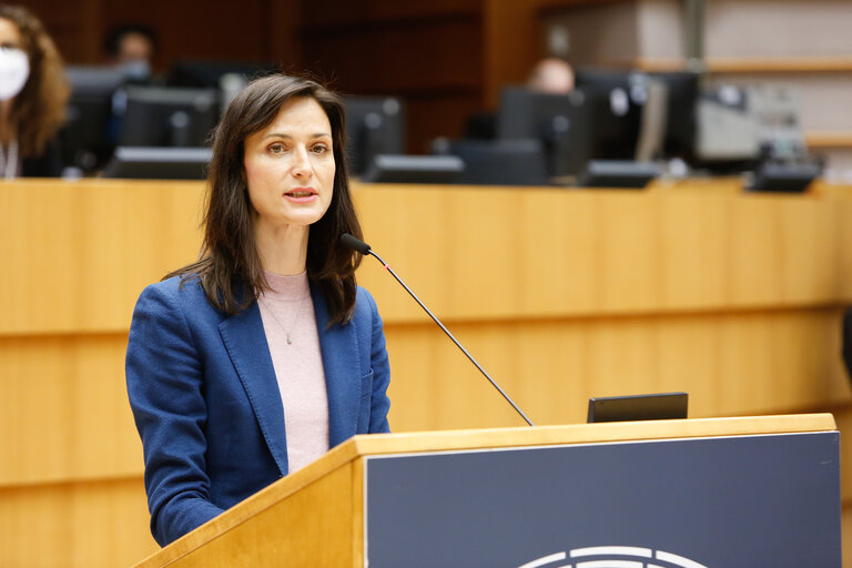 Fotografija 2: EP plenary session-  Implementation Article 43 Asylum Procedures Directive