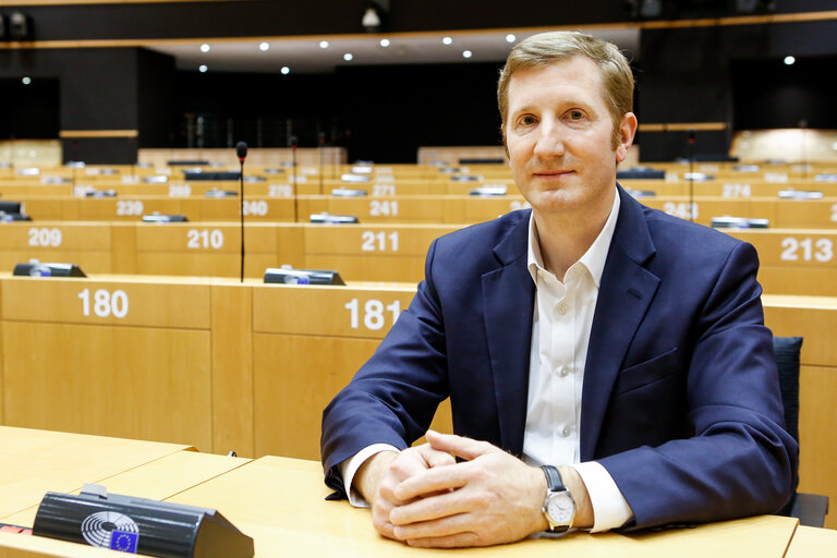 Valokuva 6: Jan-Christoph OETJEN in the EP in Brussels