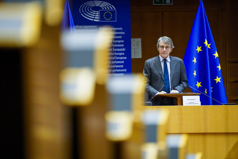 International Holocaust Commemoration Day - Opening speech by David SASSOLI, EP President