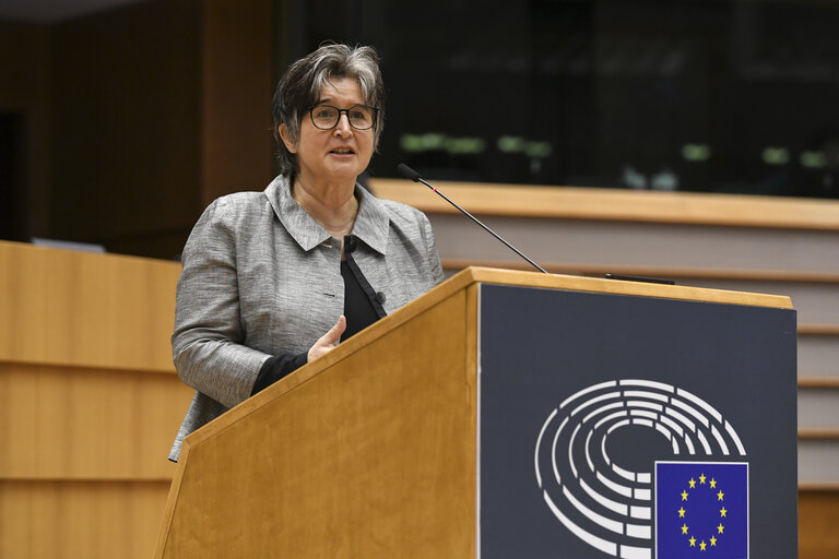 EP plenary session.- Joint Debate Gender equality