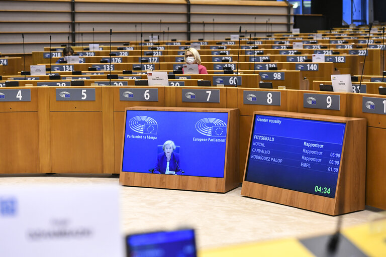 Suriet 11: EP plenary session.- Joint Debate Gender equality