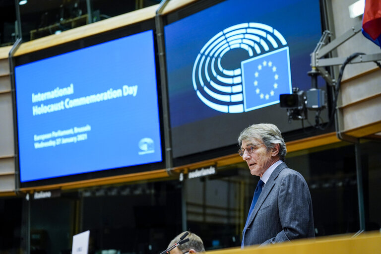 International Holocaust Commemoration Day - Opening speech by David SASSOLI, EP President