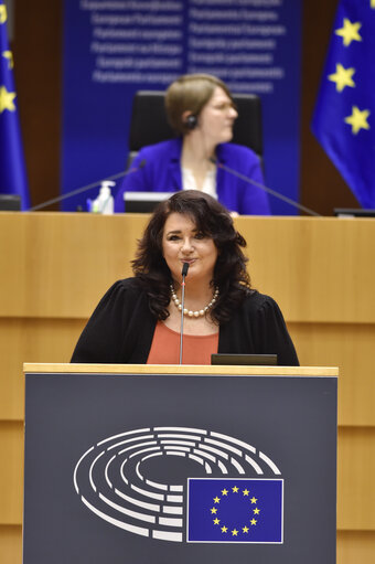 EP plenary session.- Joint Debate Gender equality