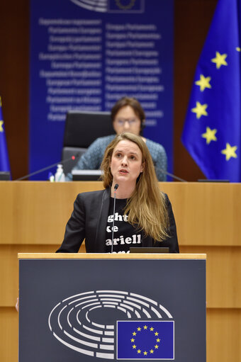 EP plenary session.- Joint debate Gender equality