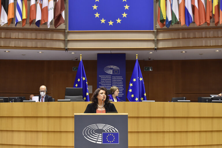 EP plenary session.- Joint Debate Gender equality