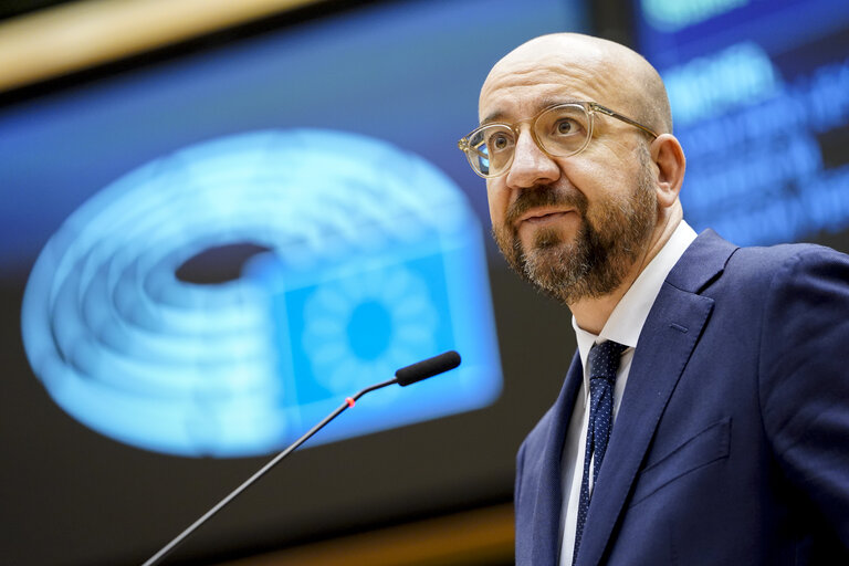 EP plenary session.- Inauguration of the new President of the United States and the current political situation