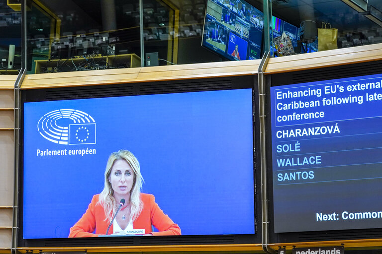 Foto 15: EP plenary session- Enhancing EU's external action in Latin America and the Caribbean following the latest EU-LAC ministerial conference