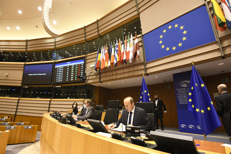 EP Plenary session - Results of the first voting session