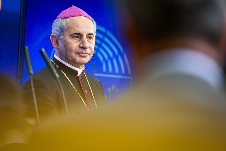 EP Press conference - Archbishop of Mosul Najeeb Michaeel nominated for the Sakharov prize 2020