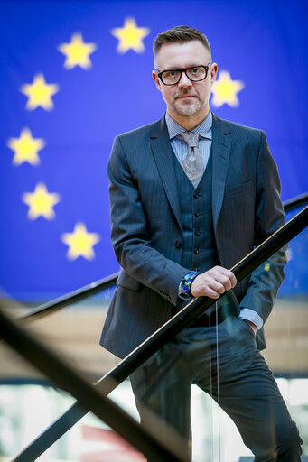 Billede 19: Fredrick FEDERLEY in the EP in Strasbourg