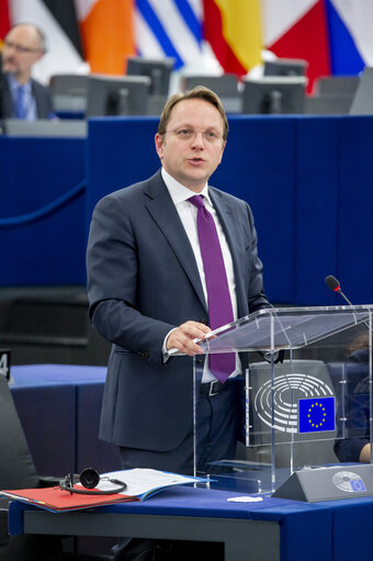 Fotografi 7: EP Plenary session - Assessment of the revised enlargement methodology proposal of the European Commission