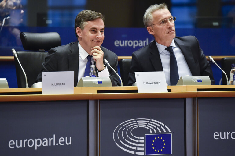 Photo 23 : AFET Public Hearing - Exchange of views with Jens Stoltenberg, NATO Secretary General