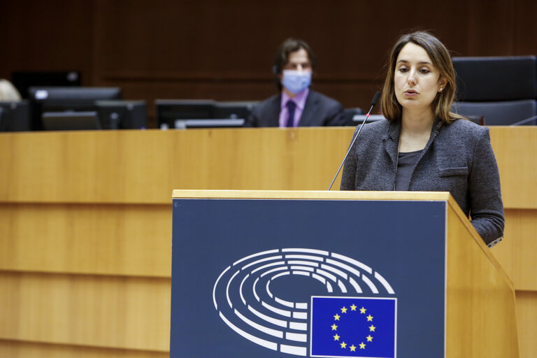 Foto 12: EP Plenary session - The need for a dedicated Council configuration on gender equality