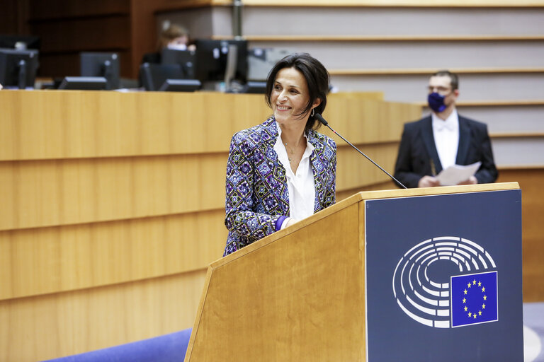 Foto 8: EP Plenary session - The need for a dedicated Council configuration on gender equality