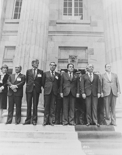 10th meeting of the Latino-American Parliamentary Assembly - Parlamento Latinoamericano - in Bogota, Colombia from 22 to 25 August 1982