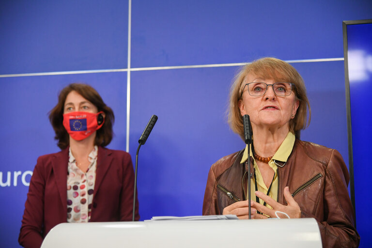 Foto 13: Press conference on Mandatory Transparency Register