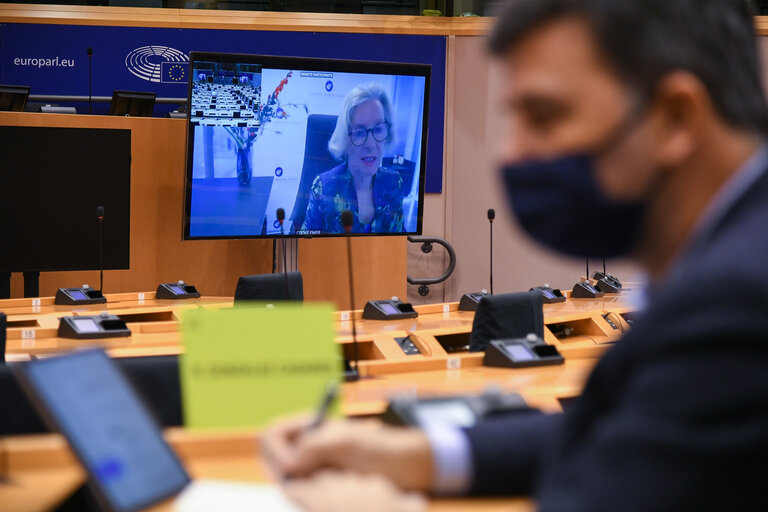 Fotografia 34: ENVI -  Committee on the Environment, Public Health and Food Safety - State of play with the assessment and authorization of vaccines against COVID-19 - Exchange of views with Emer COOKE, Executive Director of the European Medicines Agency (EMA)