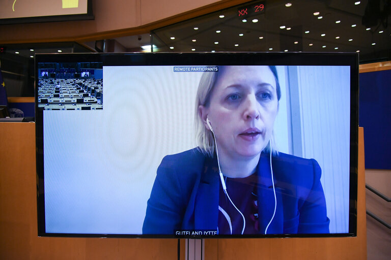 Billede 22: ENVI -  Committee on the Environment, Public Health and Food Safety - State of play with the assessment and authorization of vaccines against COVID-19 - Exchange of views with Emer COOKE, Executive Director of the European Medicines Agency (EMA)