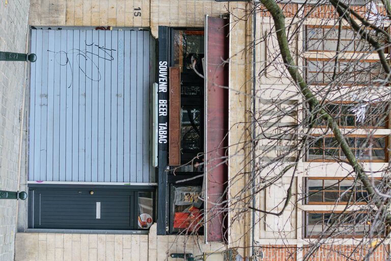 Billede 11: Lockdown situation in Brussels imposed by Belgian authorities to limit the spread of COVID-19 virus