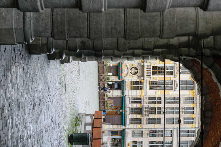 Billede 7: Lockdown situation in Brussels imposed by Belgian authorities to limit the spread of COVID-19 virus