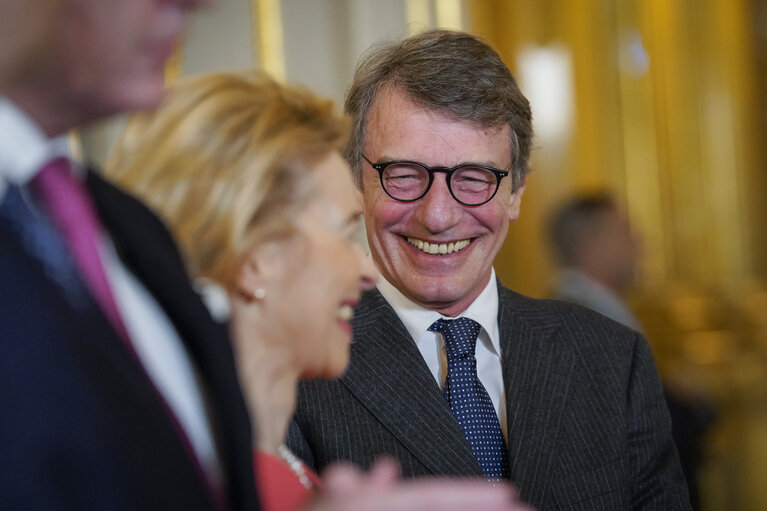 Foto 9: New Year reception at the Belgian Royal Palace for European Authorities