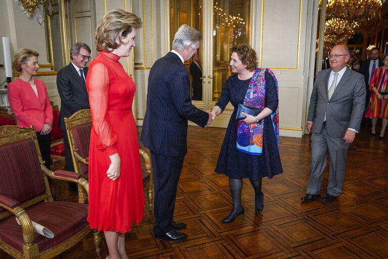 Photo 32 : New Year reception at the Belgian Royal Palace for European Authorities