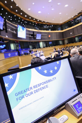 Fotografia 7: EP Management Innovation Day 2020 - European Council Strategic Agenda - Greater Responsibility for our Defense