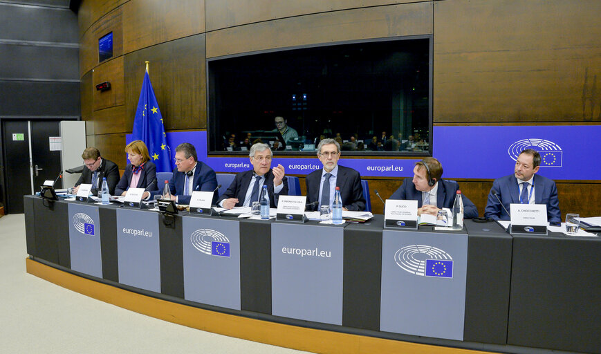 Fotó 19: Meeting of the Conference of Committee Chairs with the Commission