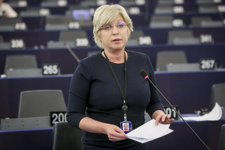 Foto 12: EP Plenary session - Presentation of the programme of activities of the Croatian Presidency