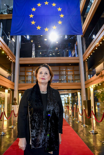 Photo 4: Luisa REGIMENTI in the EP in Strasbourg