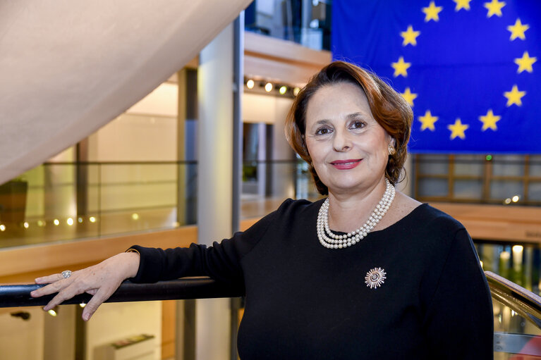 Fotografia 11: Luisa REGIMENTI in the EP in Strasbourg