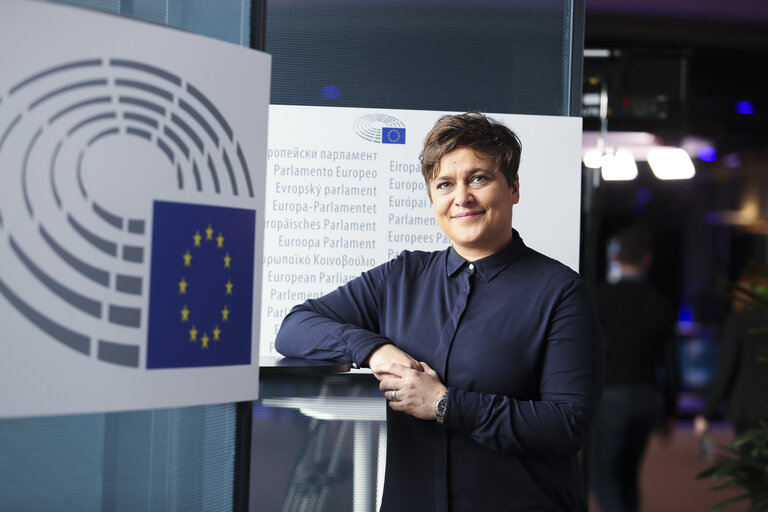 Φωτογραφία 3: Silvia MODIG in the EP in Brussels