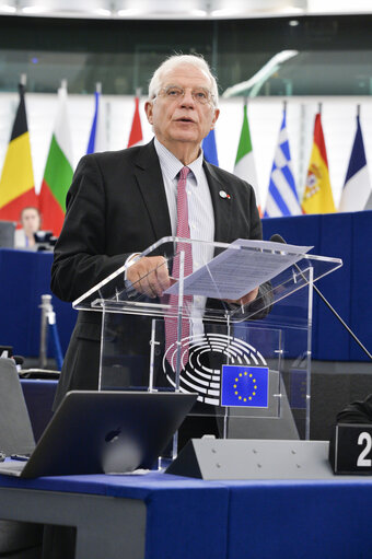 Foto 44: EP Plenary session - Situation in Iran and Iraq following recent escalations