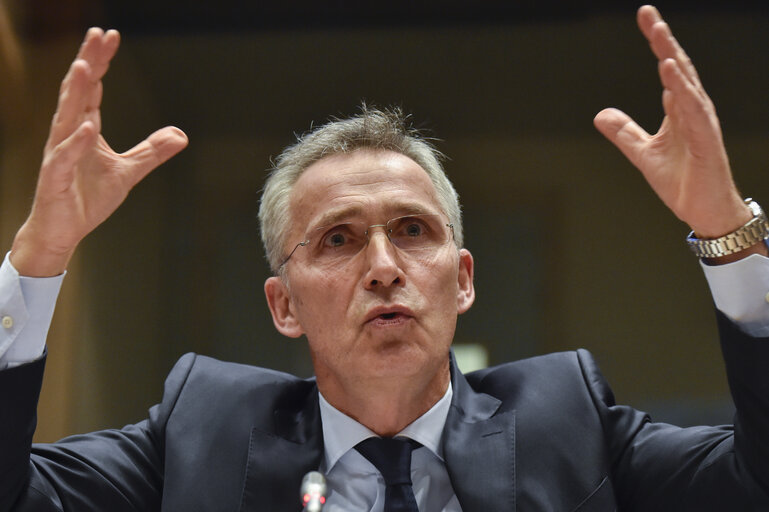 Photo 10 : AFET Public Hearing - Exchange of views with Jens Stoltenberg, NATO Secretary General