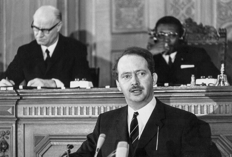 Foto 2: Parliamentary Conference of the Association between the European Economic Community and the African and Malagasy states associated in Hamburg in January 1970