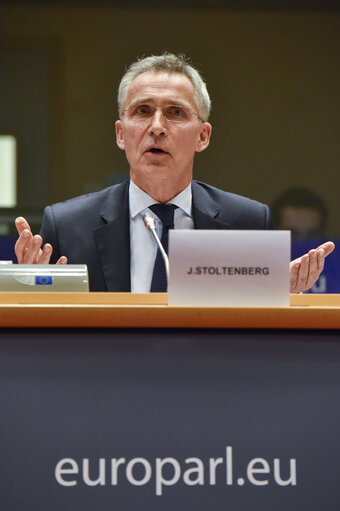 Photo 5 : AFET Public Hearing - Exchange of views with Jens Stoltenberg, NATO Secretary General