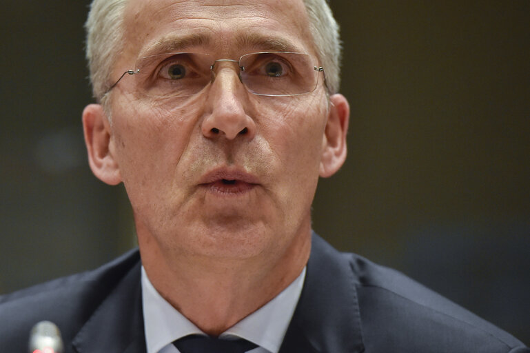 Photo 11 : AFET Public Hearing - Exchange of views with Jens Stoltenberg, NATO Secretary General