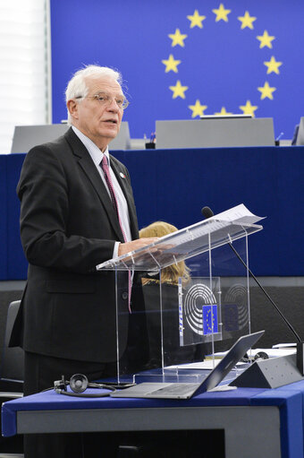 Foto 45: EP Plenary session - Situation in Iran and Iraq following recent escalations