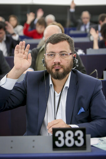 Marek BALT in the EP in Strasbourg