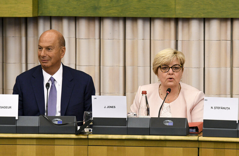 Fotografia 15: Meeting of the delegation for relations with the US D-US