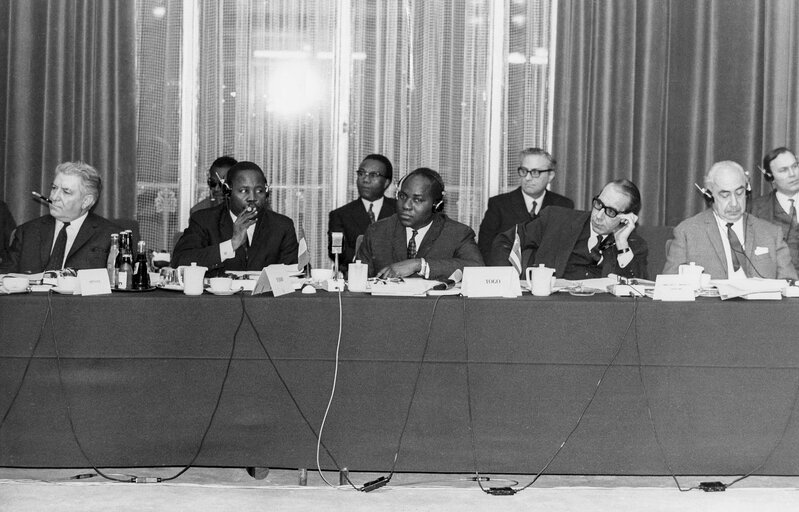 Foto 1: Parliamentary Conference of the Association between the European Economic Community and the African and Malagasy states associated in Hamburg in January 1970