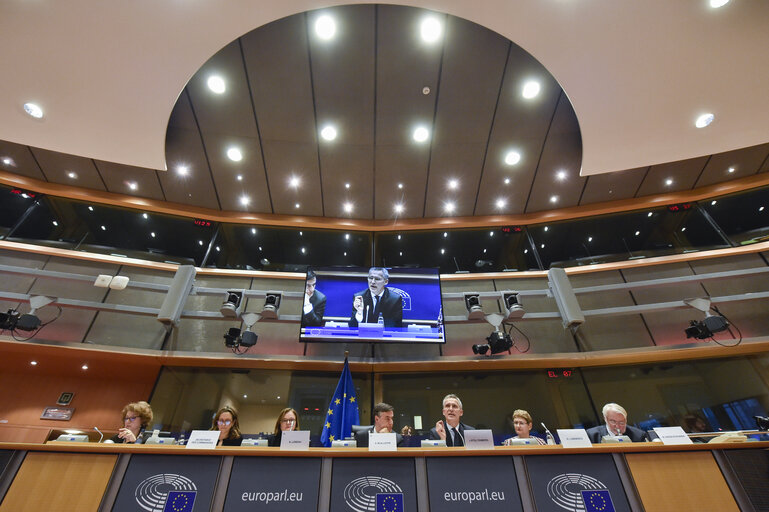 Photo 8 : AFET Public Hearing - Exchange of views with Jens Stoltenberg, NATO Secretary General