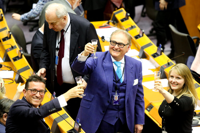 EP Plenary session - Consent vote on the Withdrawal Agreement of the United Kingdom of Great Britain and Northern Ireland from the European Union andthe European Atomic Energy Community