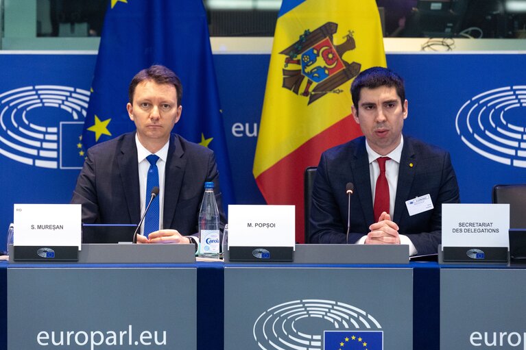 Valokuva 2: The 11th meeting of the EU-Moldova Parliamentary Association Committee