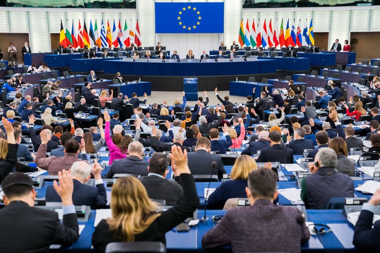 Foto 16: EP Plenary session - Voting session