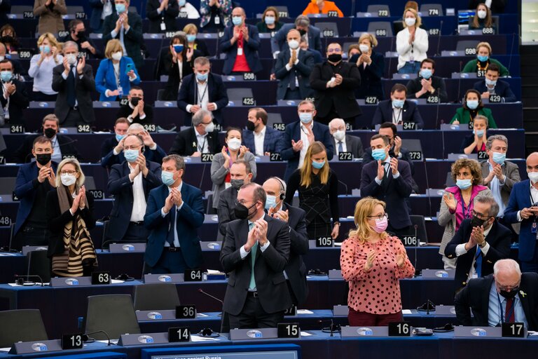 Foto 9: EP Plenary session - Voting session