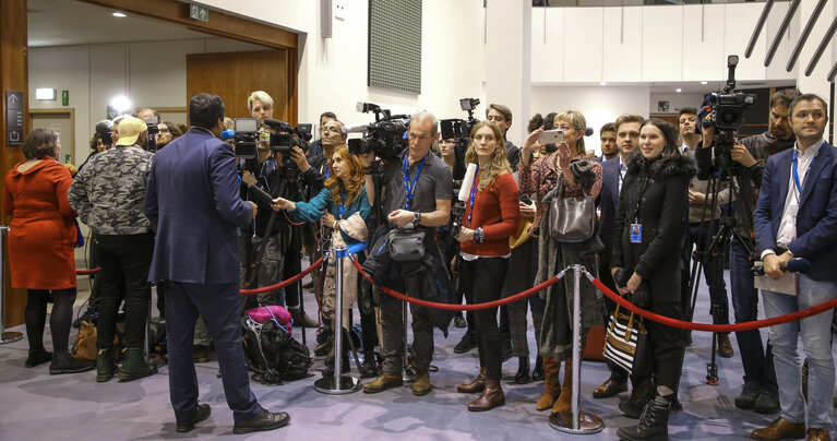 Billede 9: EP Plenary session - Withdrawal Agreement of the United Kingdom of Great Britain and Northern Ireland from the European Union andthe European Atomic Energy Community