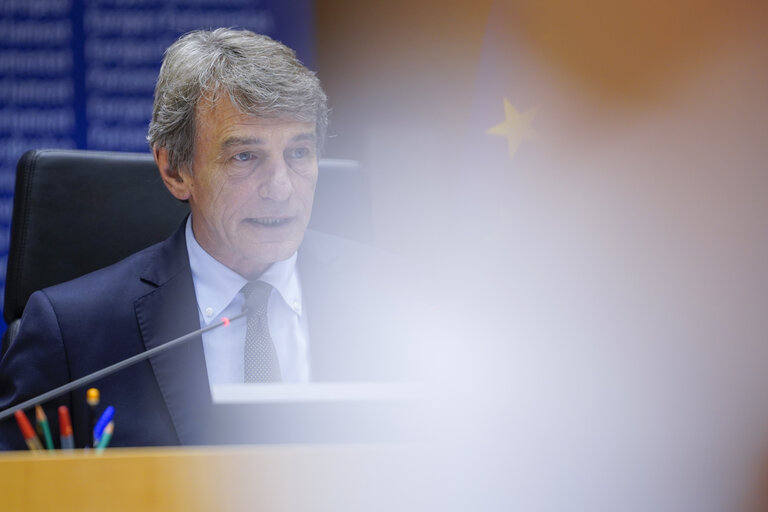 Photo 7: EP Plenary session - Announcement of the results of the first voting session