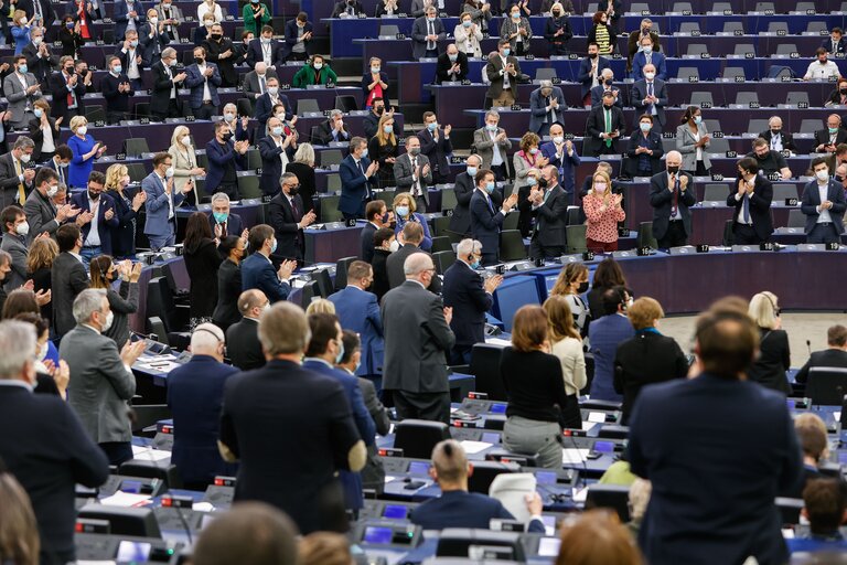 Foto 5: EP Plenary session - Voting session